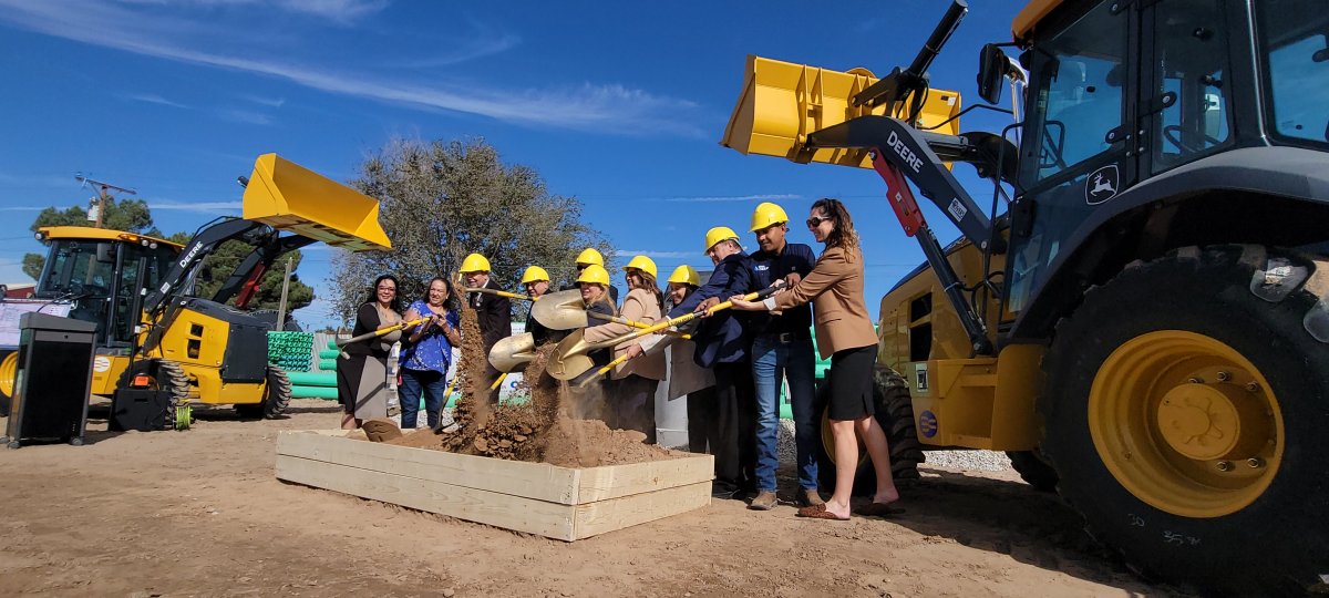 Northwest Area First-Time Water and Wastewater Groundbreaking